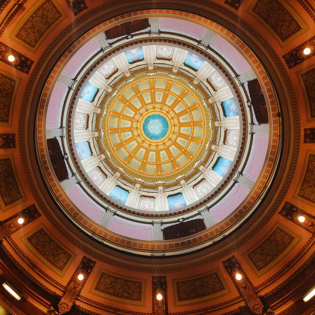 Inside Michigan State Capitol Building - Photo Credit: Photo by Bimatshu Pyakuryal on Unsplash