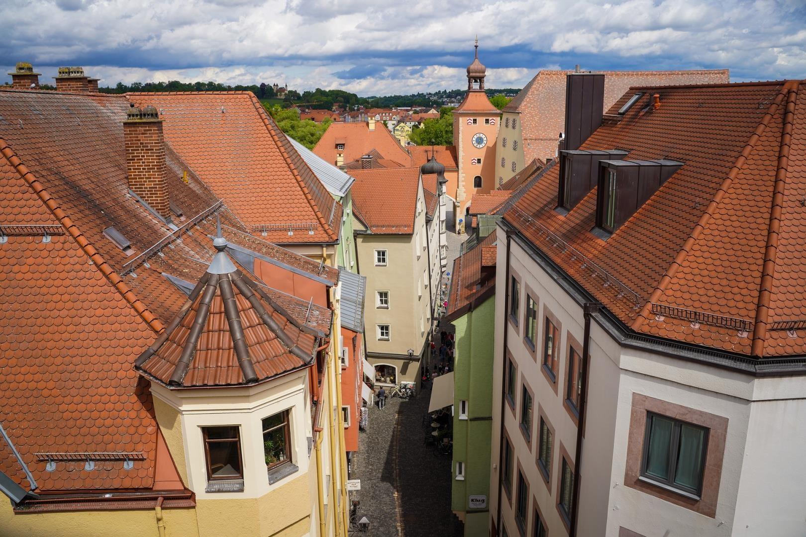Aerial view of Regensburg Aerial view of Regensburg - Photo Credit: EM80 via Pixabay