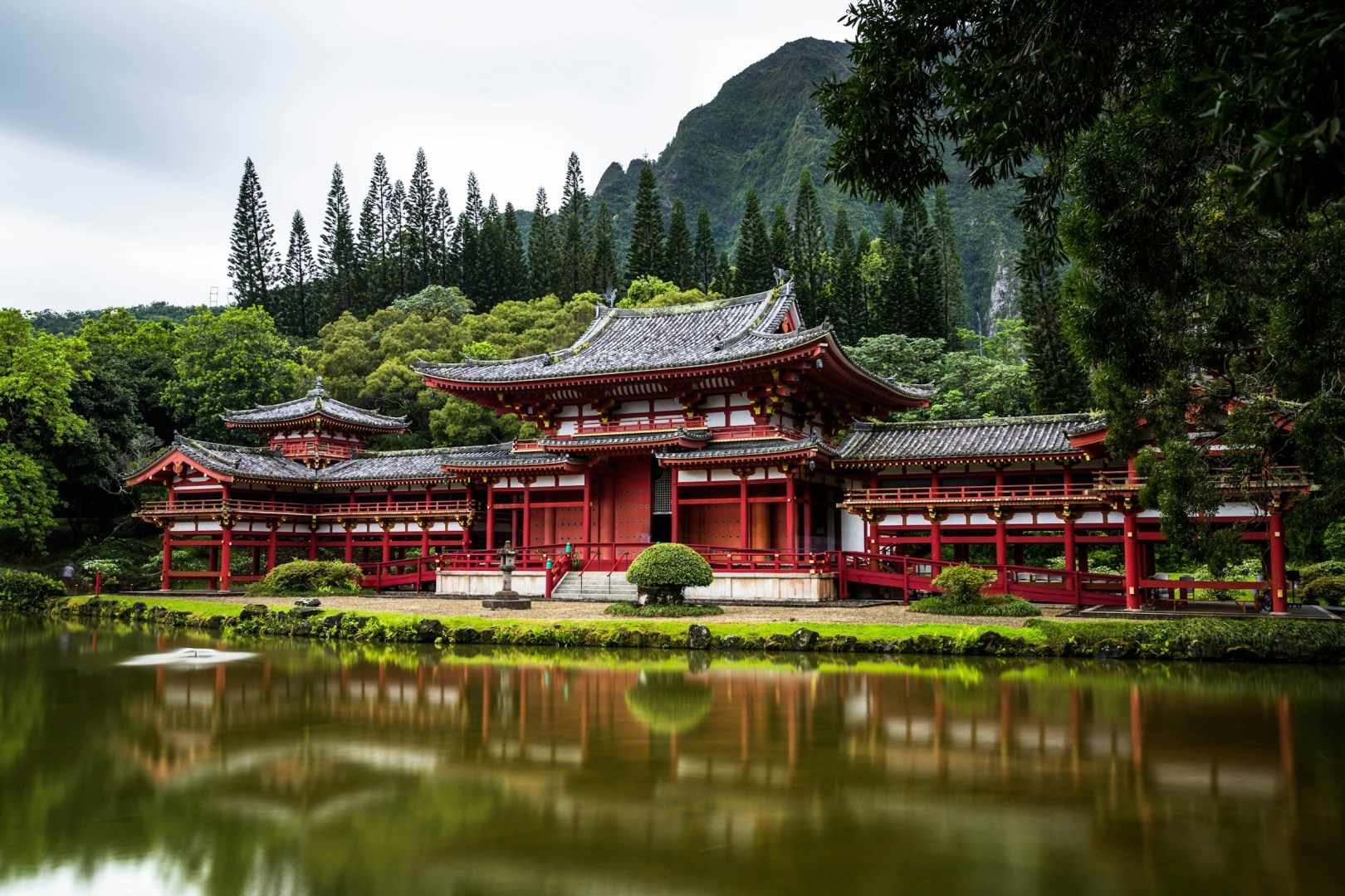 Byodo-In Temple, Kaneohe - Photo Credit: Photo by Christian Joudrey on Unsplash