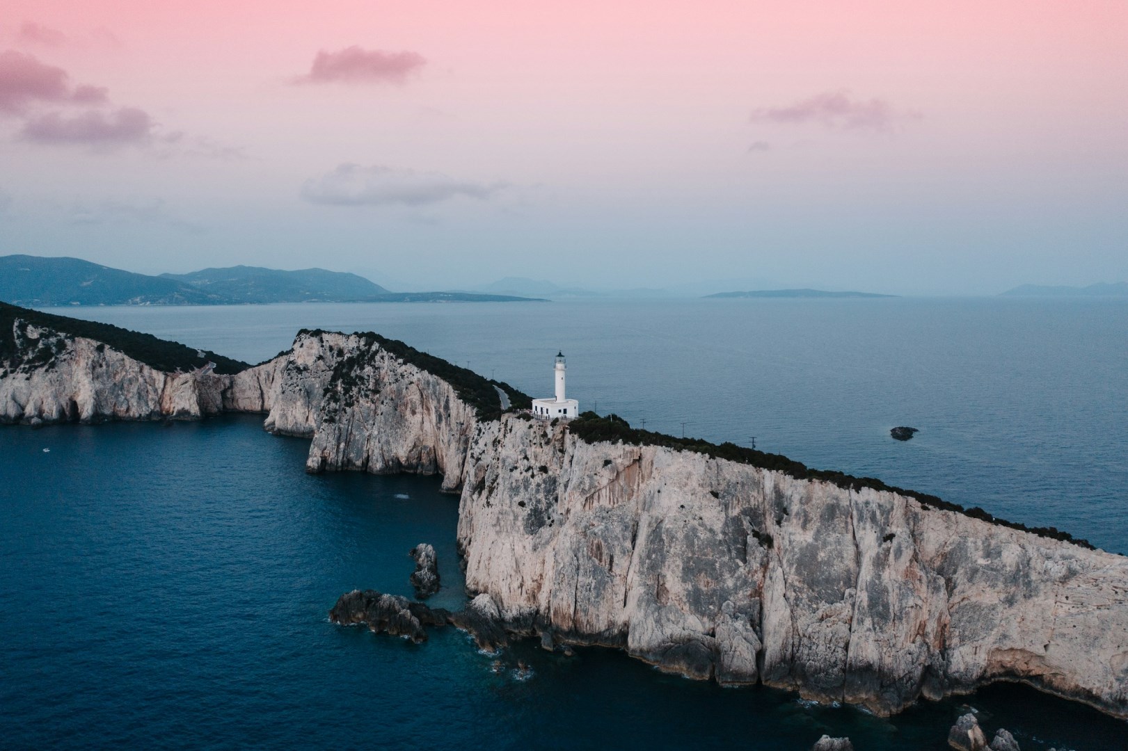 Lighthouse of Cape Lefkada - Photo Credit: Photo by Marcreation on Unsplash