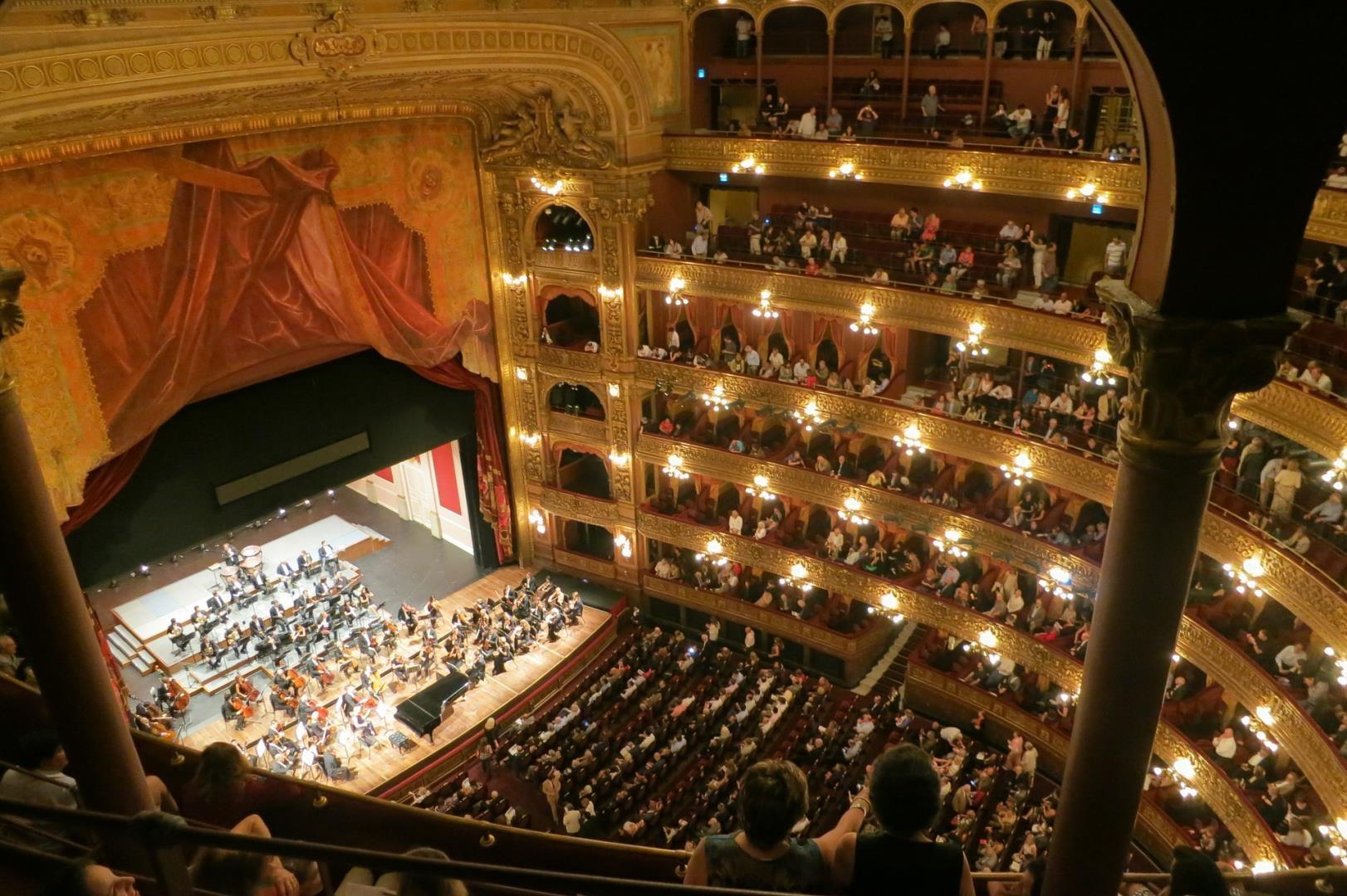 Interior view of opera house in Buenos Aires Interior view of opera house in Buenos Aires - Photo Credit: Username: TravelCoffeeBook