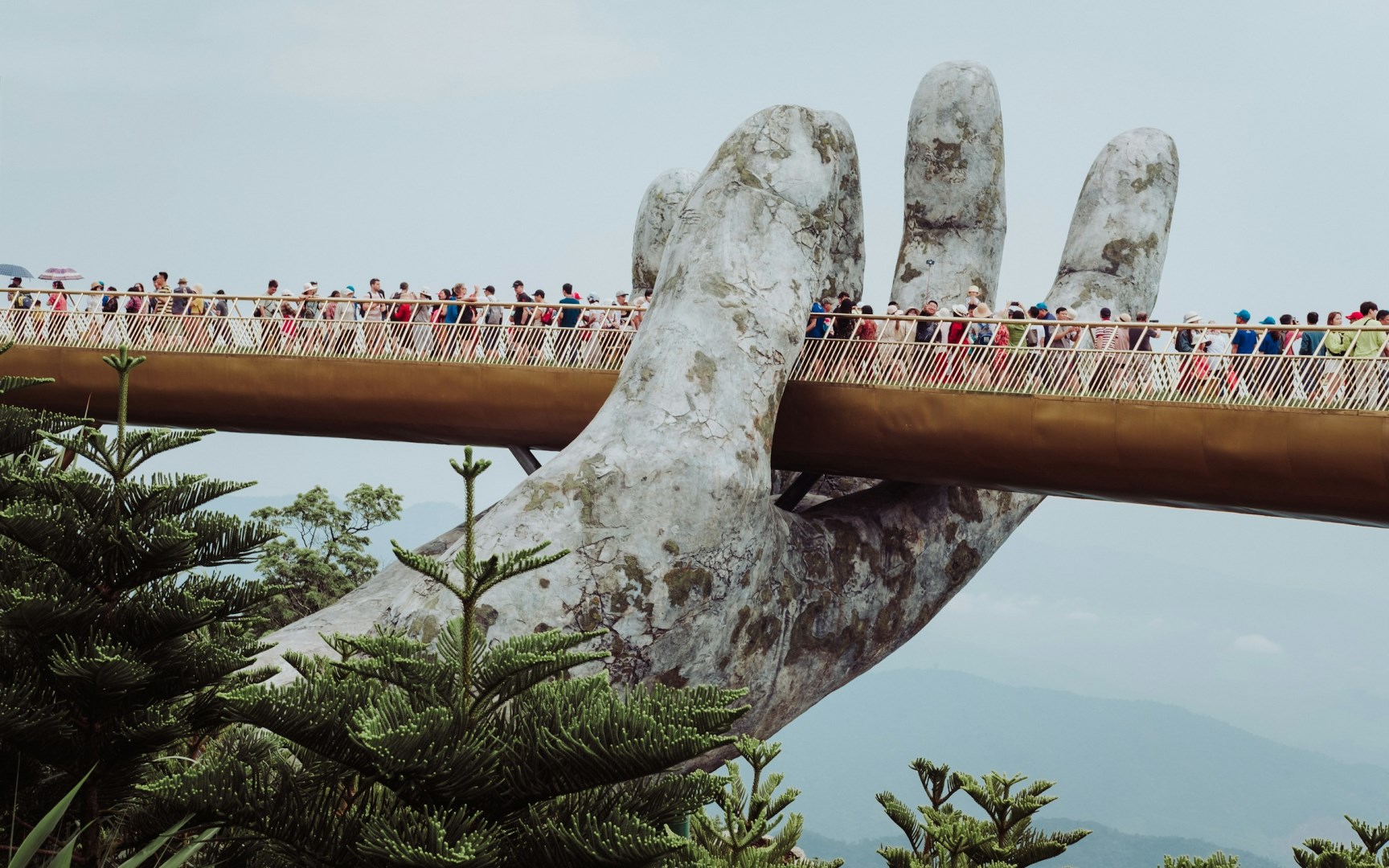 Golden Bridge on Ba Na Hills - Photo Credit: Photo by Andreea Popa on Unsplash