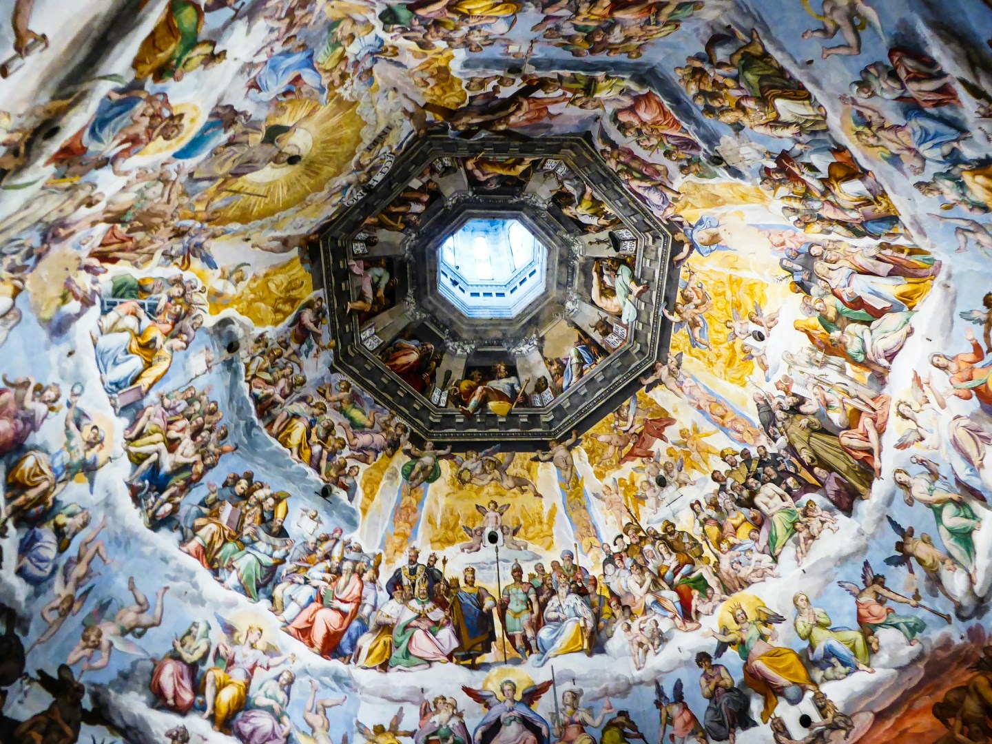 The painted ceiling of Il Duomo - Photo Credit: Photo by Nick Fewings on Unsplash