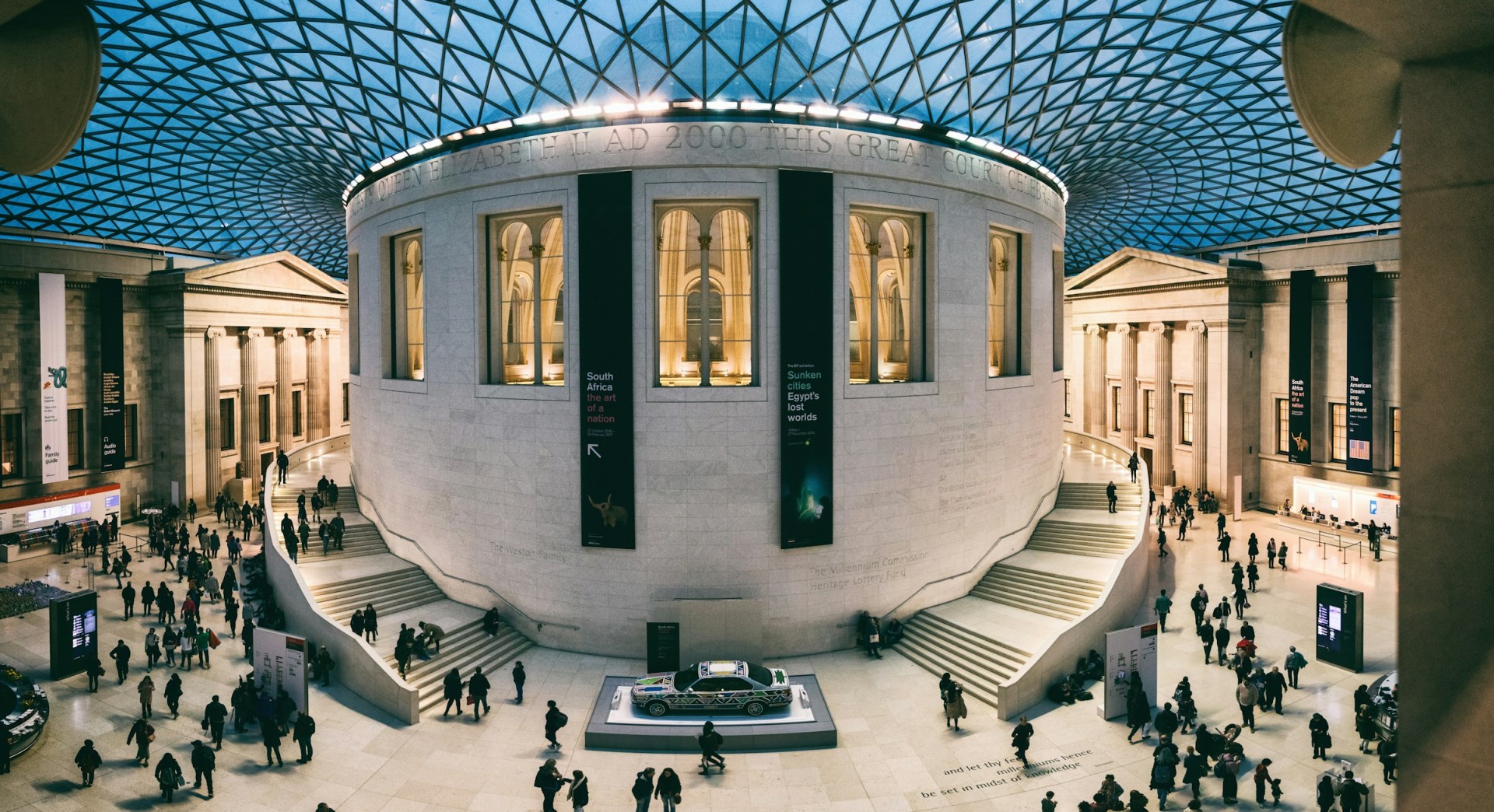 Queen Elizabeth II Great Court, British Museum - Photo Credit: Photo by Christian Lendl on Unsplash