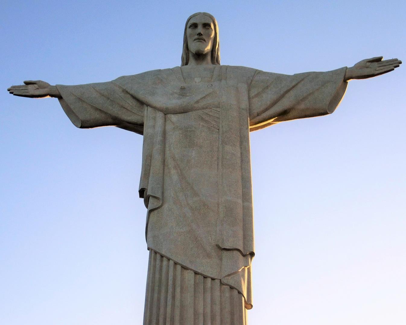 Close-up view of Christ the Redeemer Statue Close-up view of Christ the Redeemer Statue - Photo Credit: Assy via Pixabay