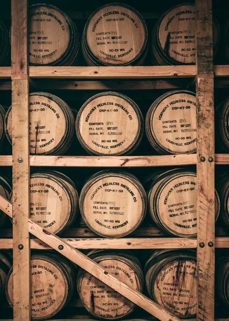 Whiskey Rye Barrels Aging - Photo Credit: Photo by Daniel Norris on Unsplash