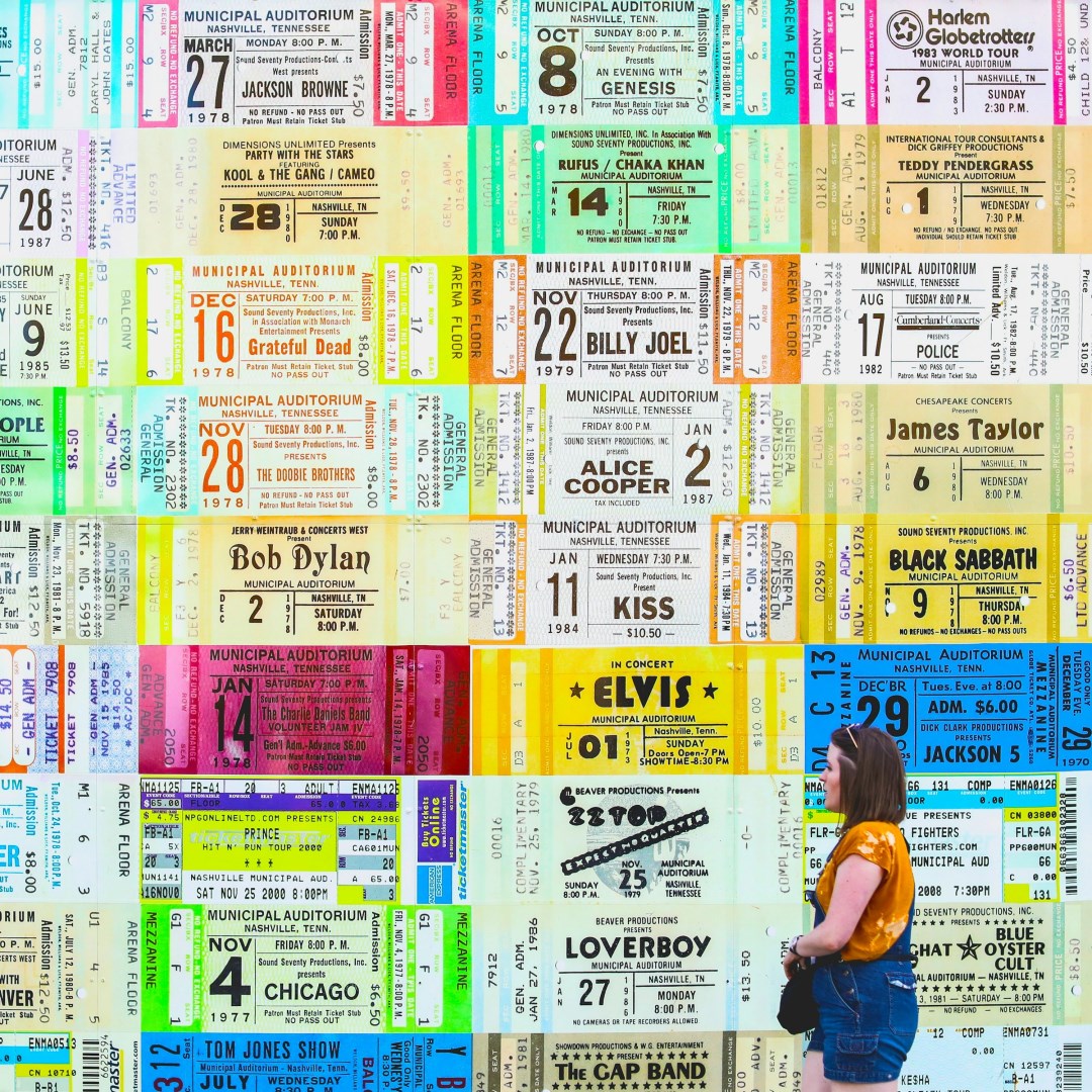 Wall of Sound in Nashville - Photo Credit: Photo by Dylan Mullins on Unsplash