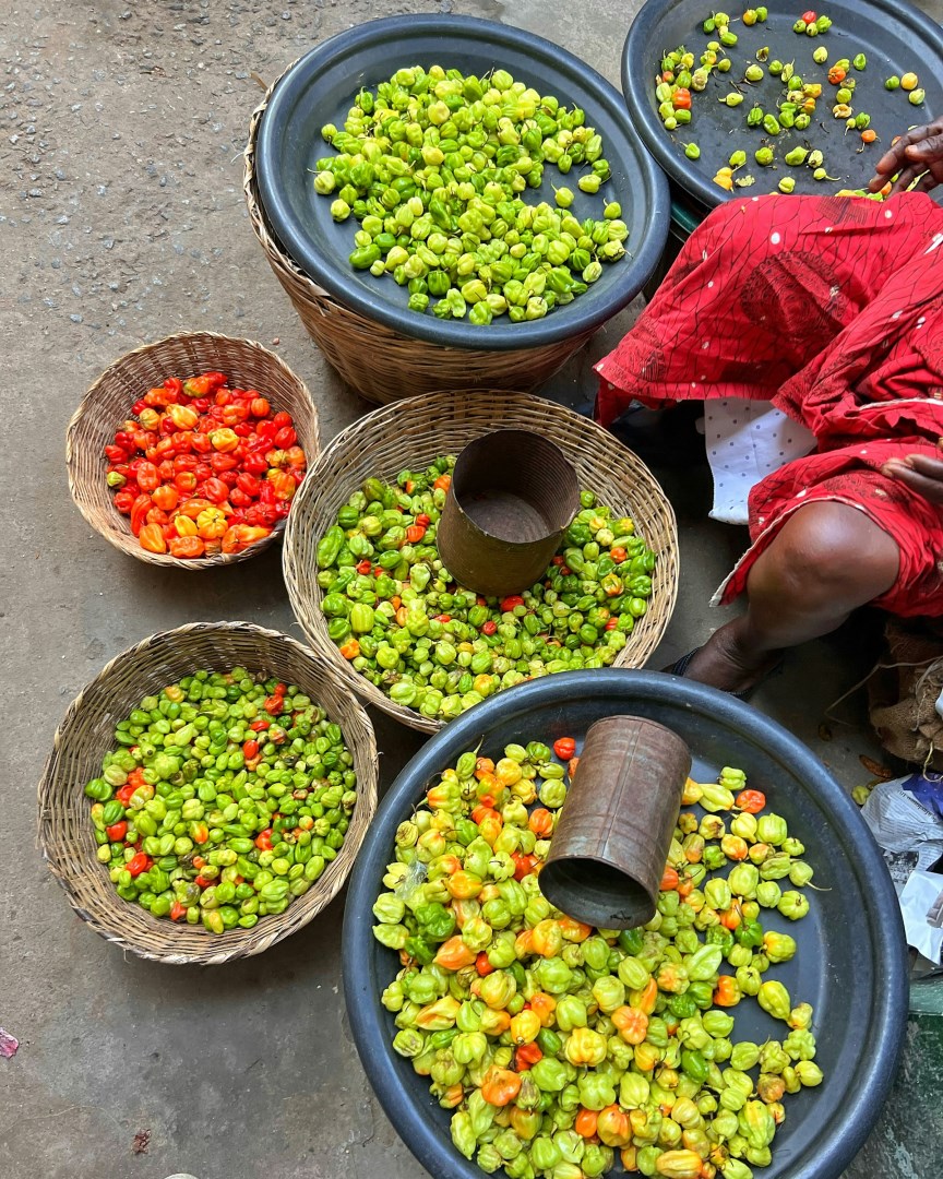 Chilli vendor - Photo Credit: Photo by Naa Oyoo Quartey on Unsplash