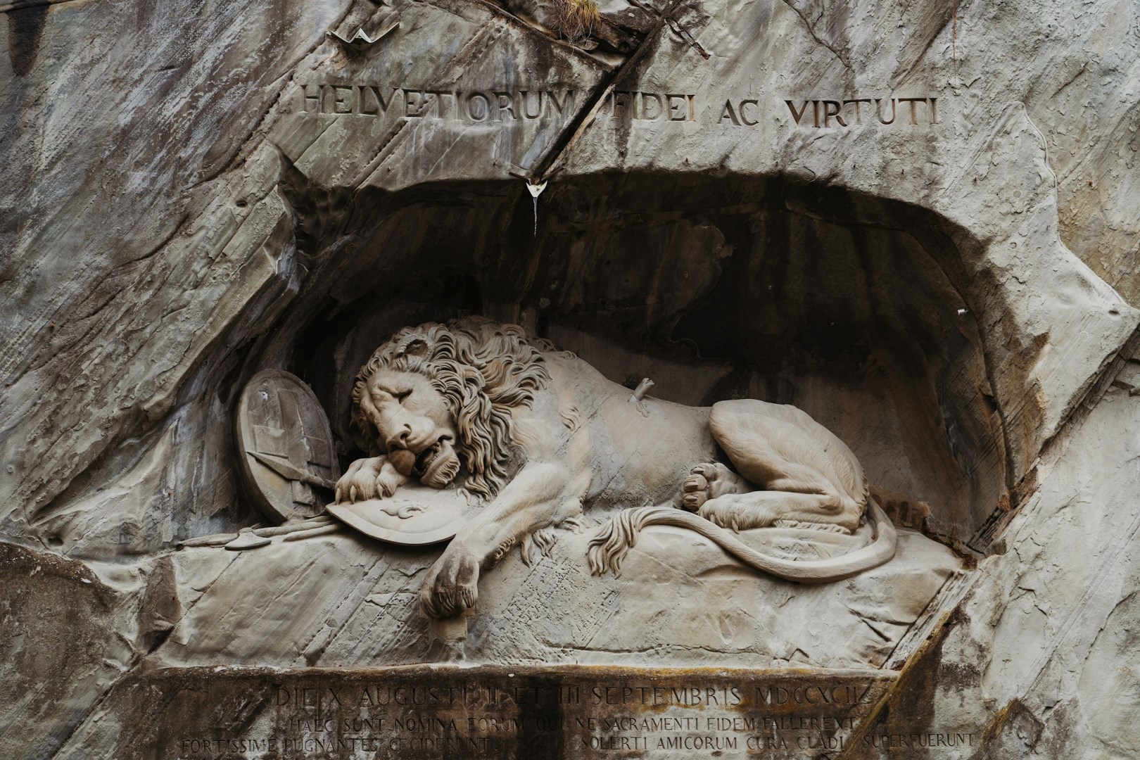 Dying Lion Wall Monument - Photo Credit: Photo by Ilia Bronskiy on Unsplash
