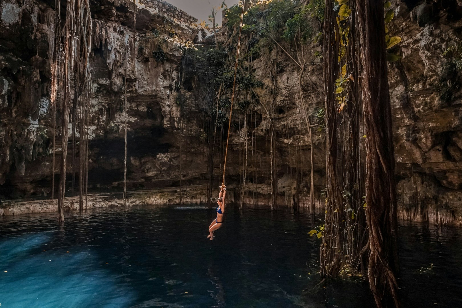 Cenote Oxman Valladolid - Photo Credit: Photo by The Free Birds on Unsplash