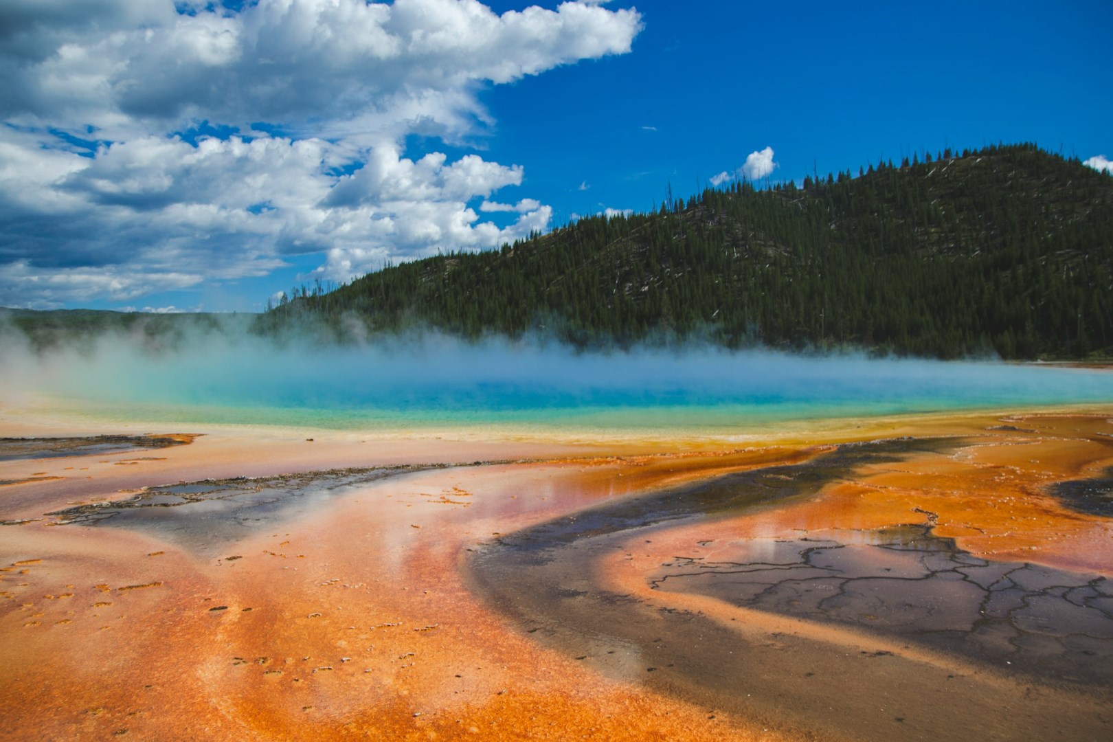 Grand prismatic spring - Photo Credit: Photo by Iryna Marienko on Unsplash