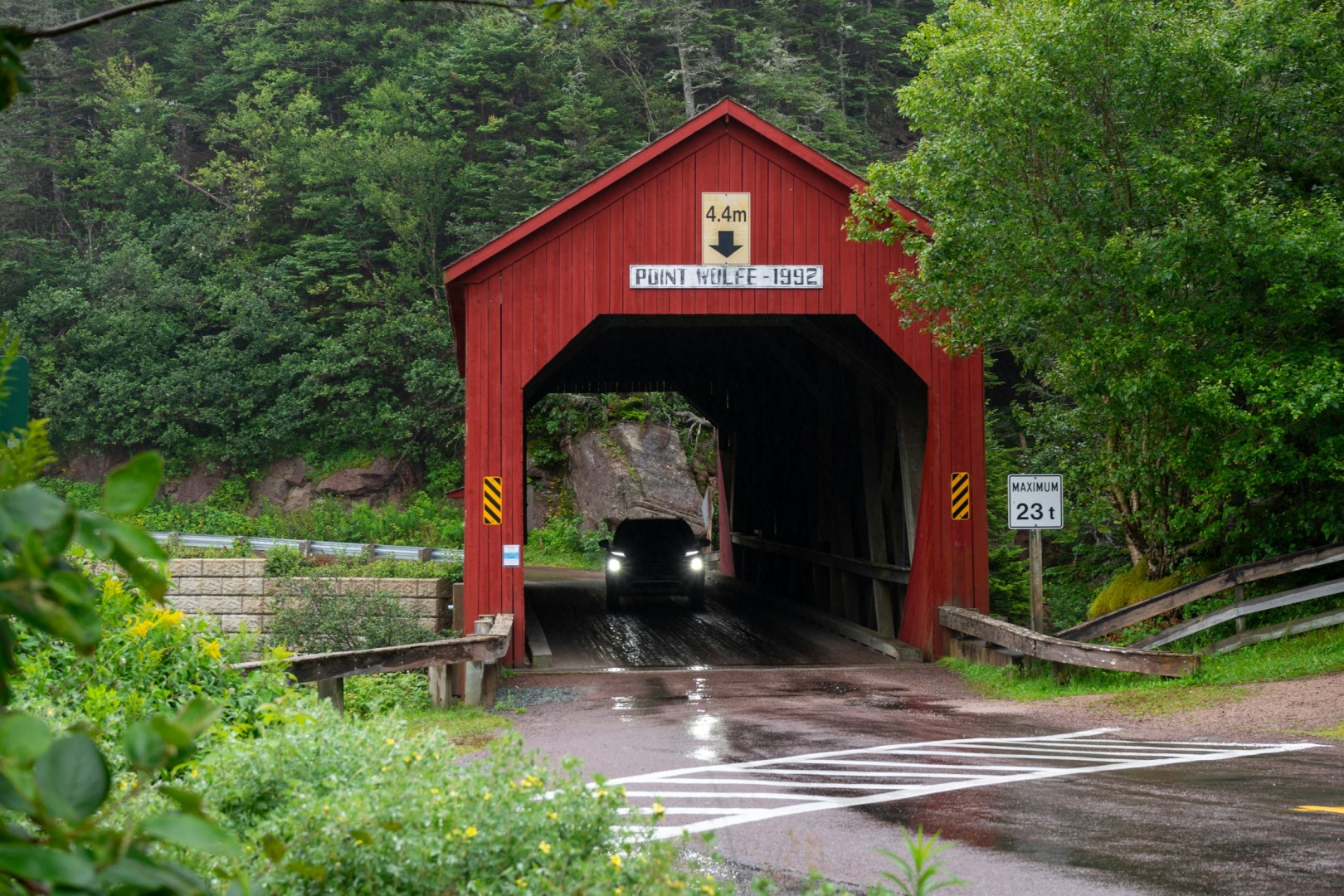 Point Wolfe Covered Bridge - Photo Credit: Photo by Justin Hu on Unsplash