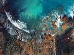 Turquoise water washes over rocky formations along Second Valley Beach on the Fleurieu Peninsula. - Photo Credit: Luke Anderson