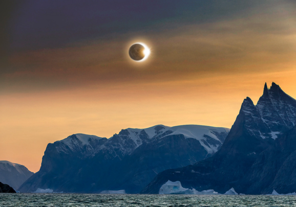 Arctic Odyssey Under a Solar Eclipse