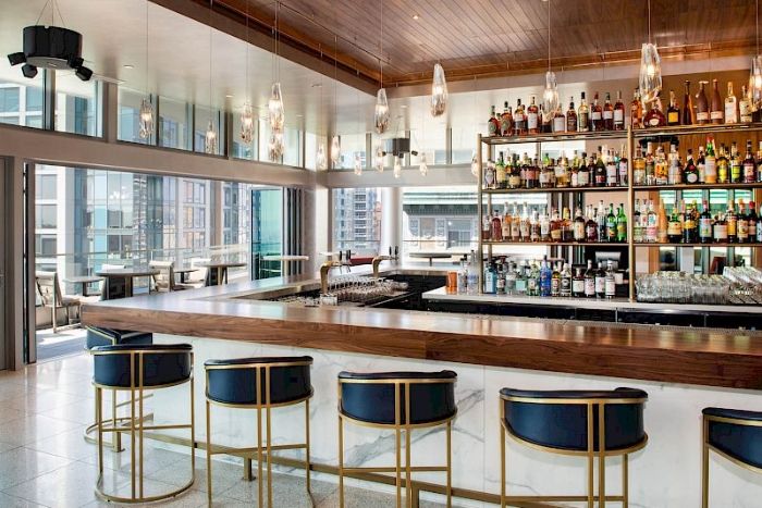 Charter Hotel Seattle Curio Hilton bar