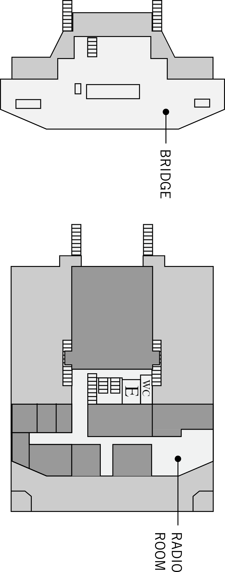 Bridge and Radio Deck