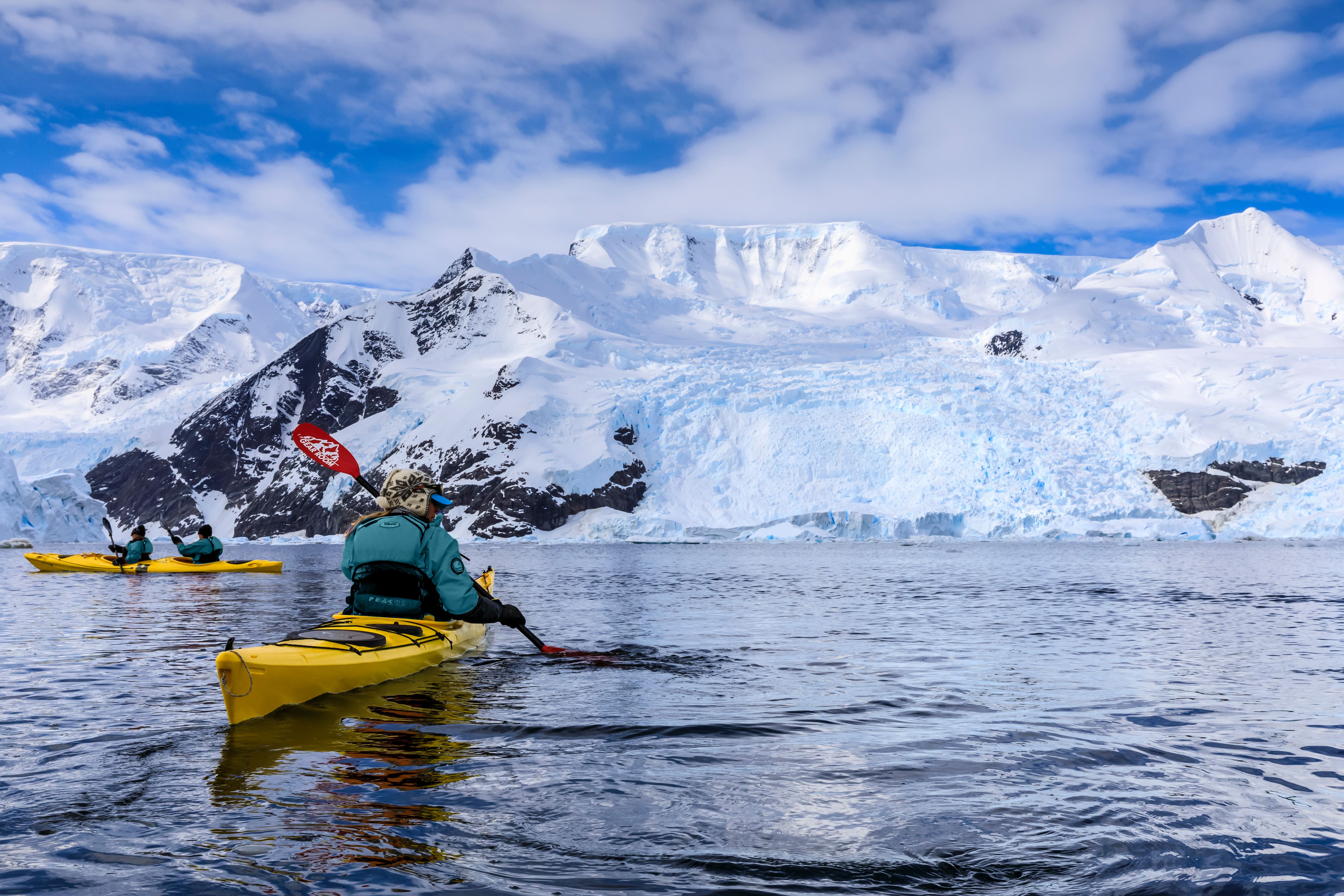 Kayaking in Antarctica