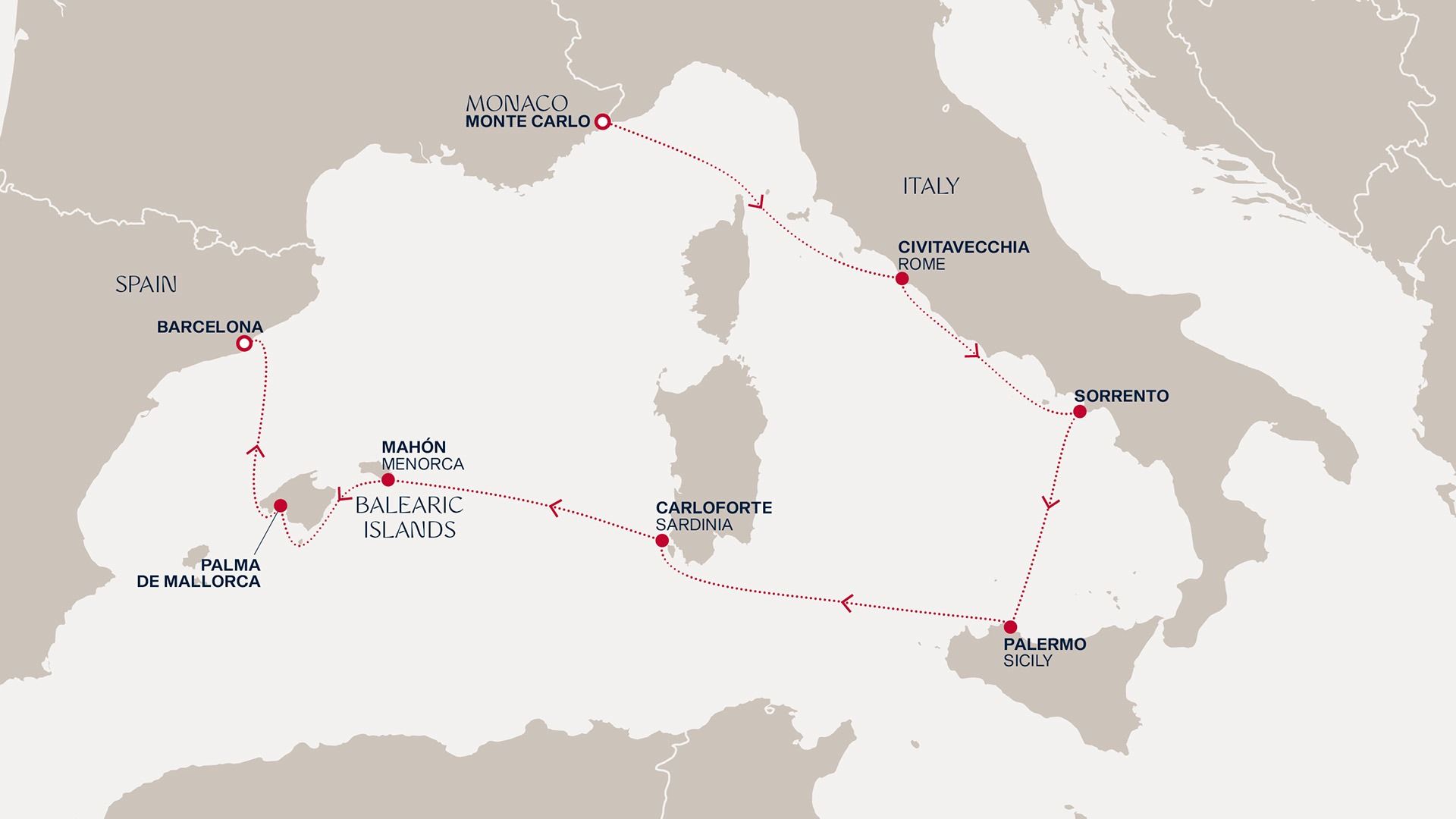A Journey through Europe's Finest from Opulence to Artistic Splendor Itinerary Map