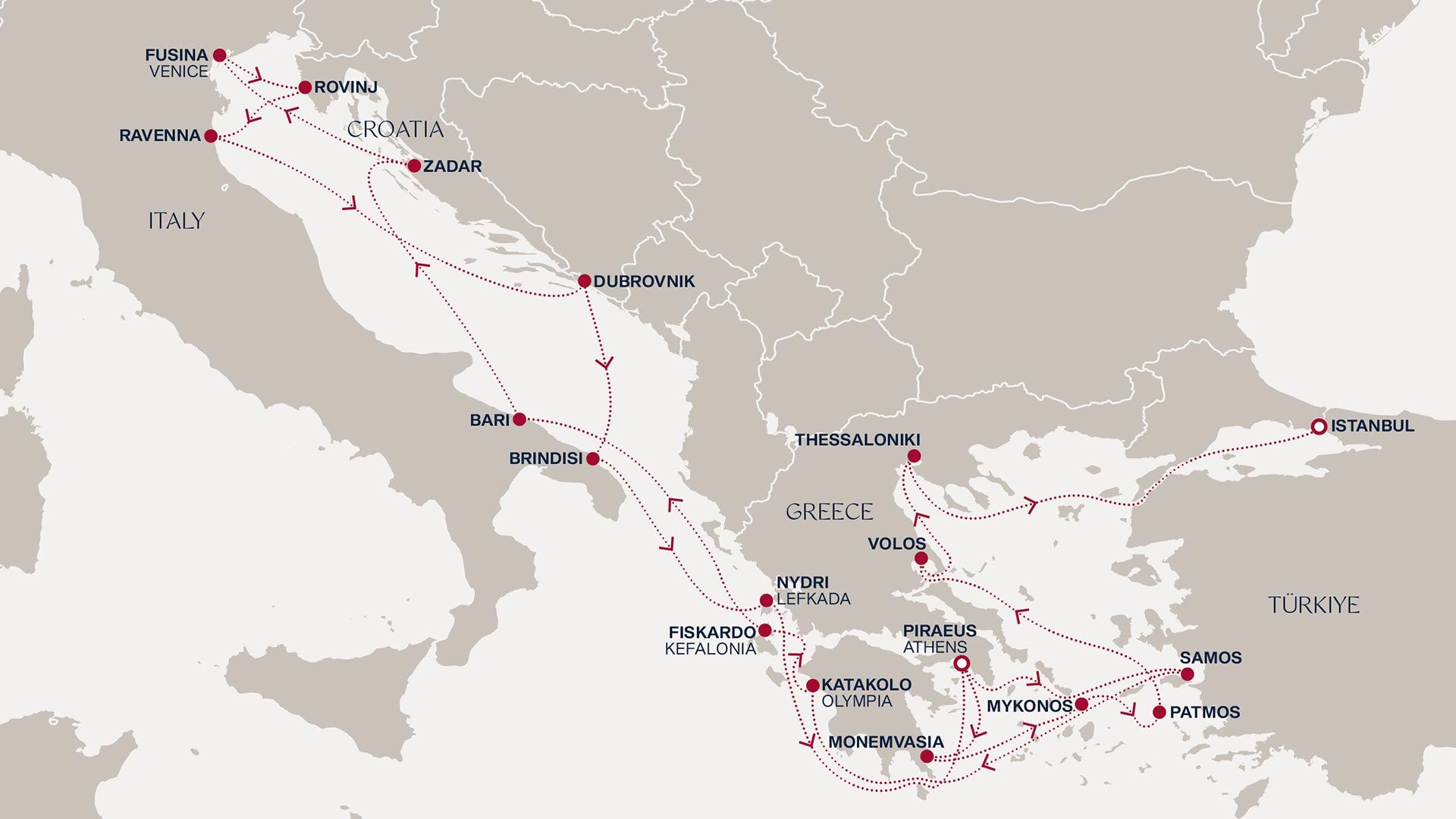 An Extended Journey of Whispered Legends, Picturesque Lagoons and Lively Island Culture Itinerary Map