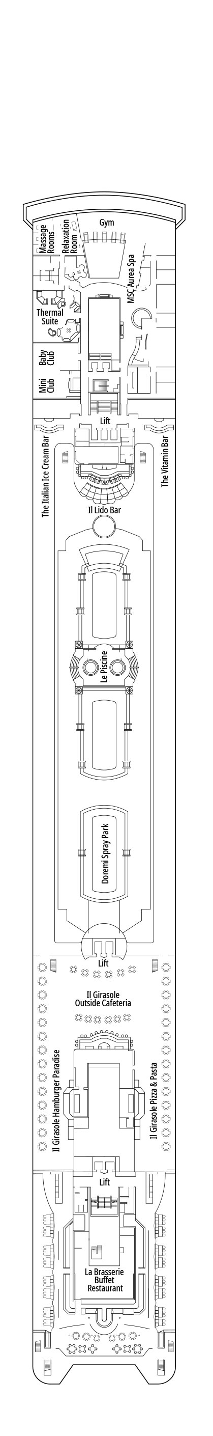 Deck 11 - Acquamarina