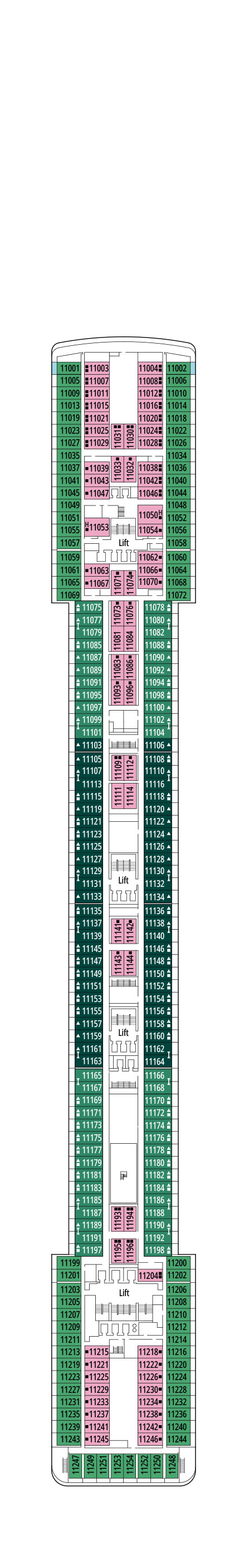 Deck 11 - D'Annunzio