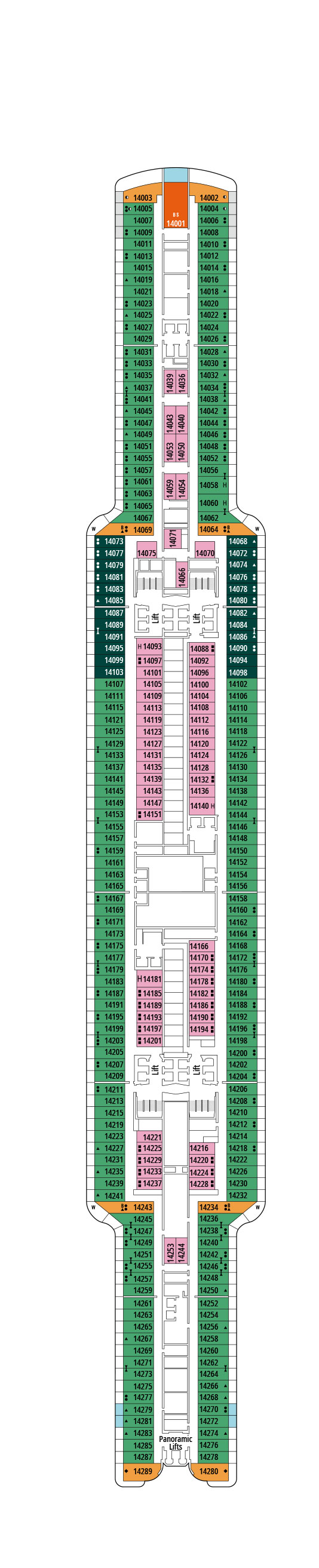 Deck 14 - San Juan del Salvamento