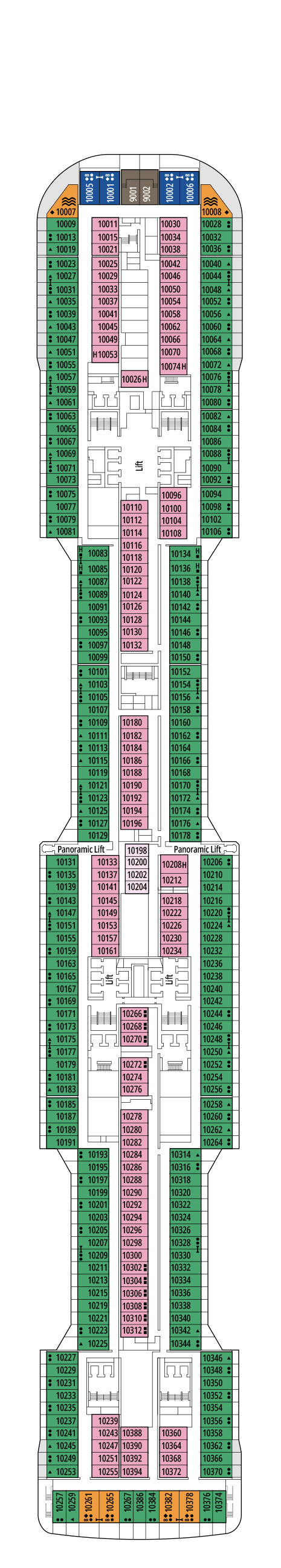 Deck 10 - Seaside Evo