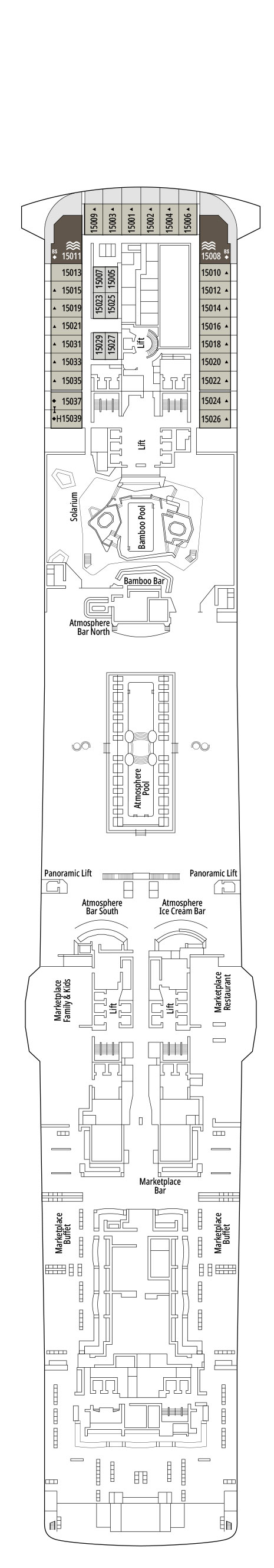 Deck 15 - Cinque Terre
