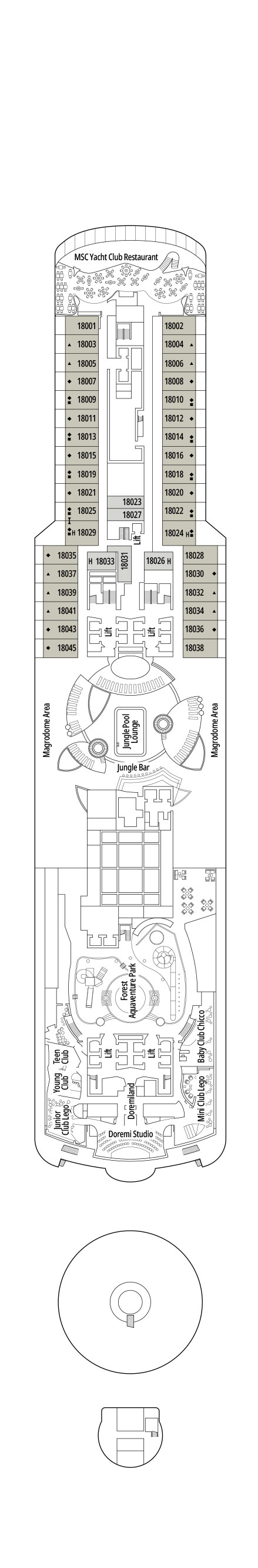 Deck 18 - Playa Paraiso