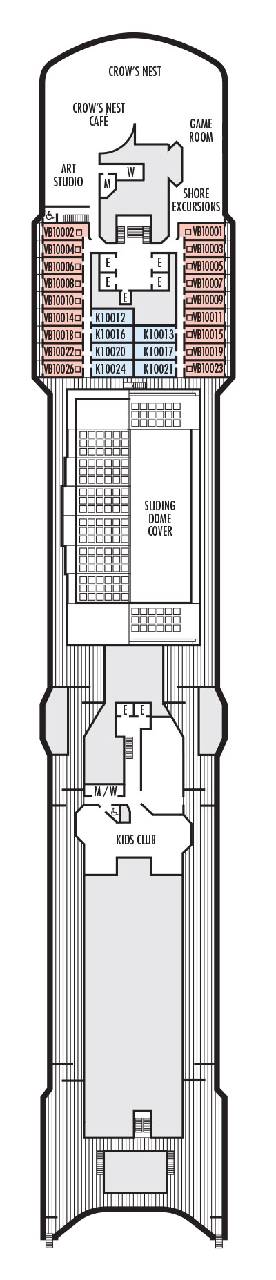 Deck 10 - Observation Deck