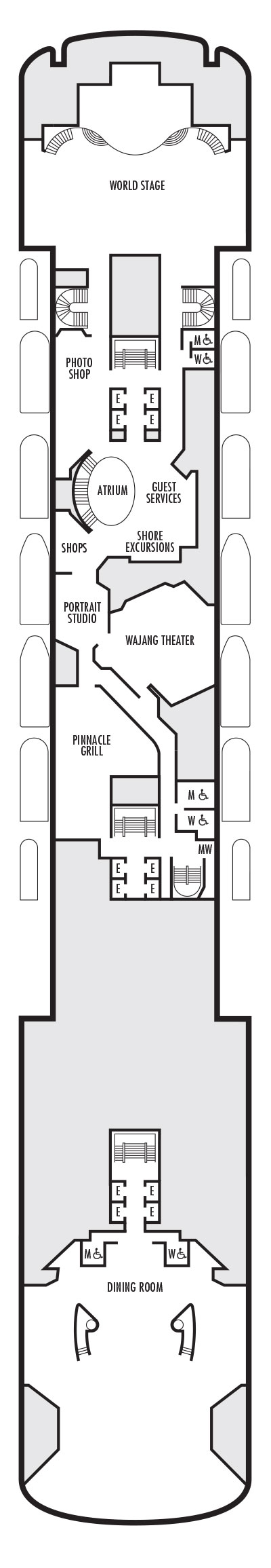 Deck 4 - Promenade Deck