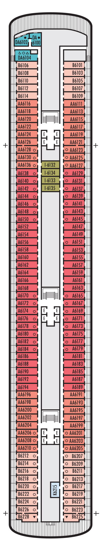 Deck 6 - Verandah Deck