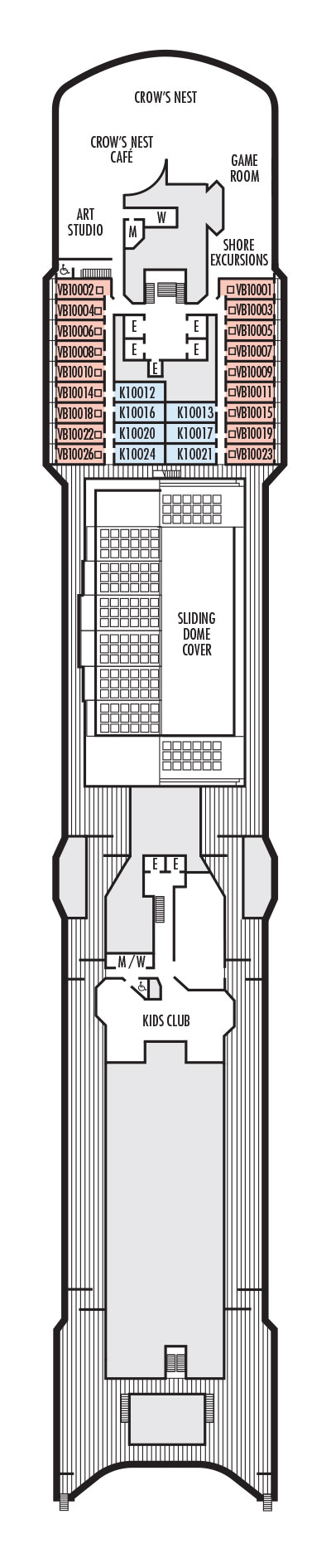 Deck 10 - Observation Deck