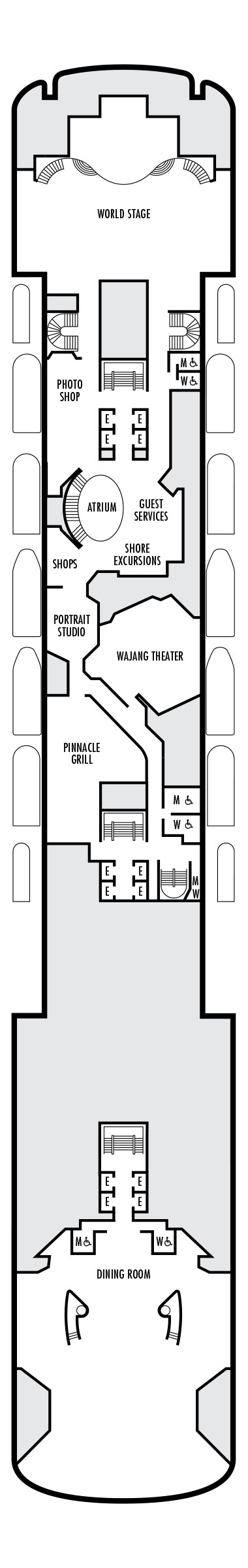 Deck 4 - Promenade Deck