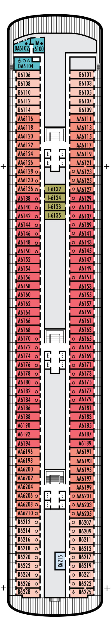 Deck 6 - Verandah Deck