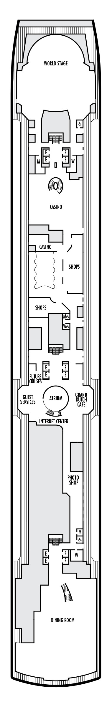 Deck 3 - Promenade Deck