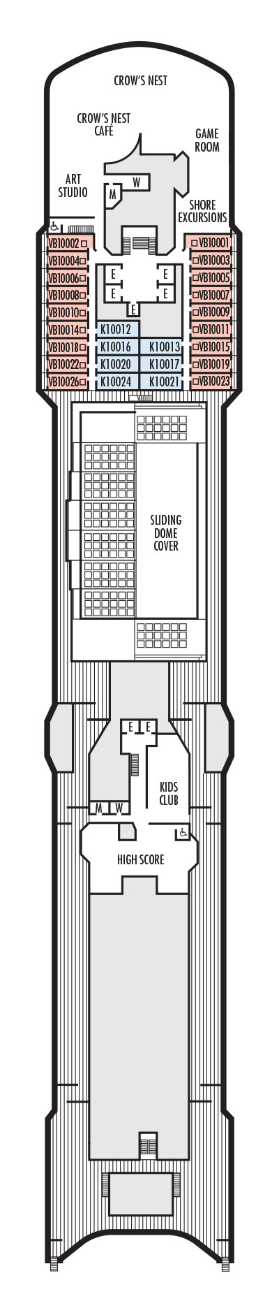 Deck 10 - Observation Deck