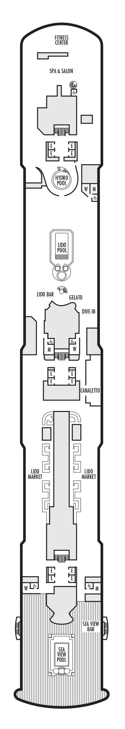 Deck 9 - Lido