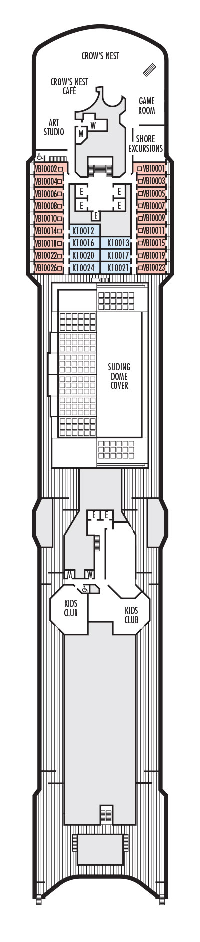 Deck 10 - Observation Deck
