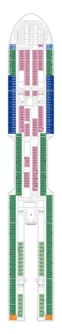 Deck 10 - Port Canaveral