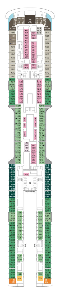 Deck 16 - Fort de France