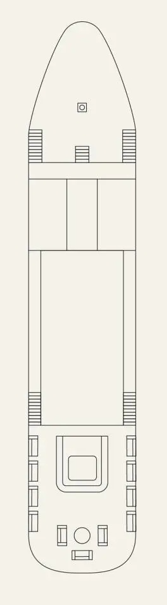 Deck 3 deck plan for Zein Nile Chateau