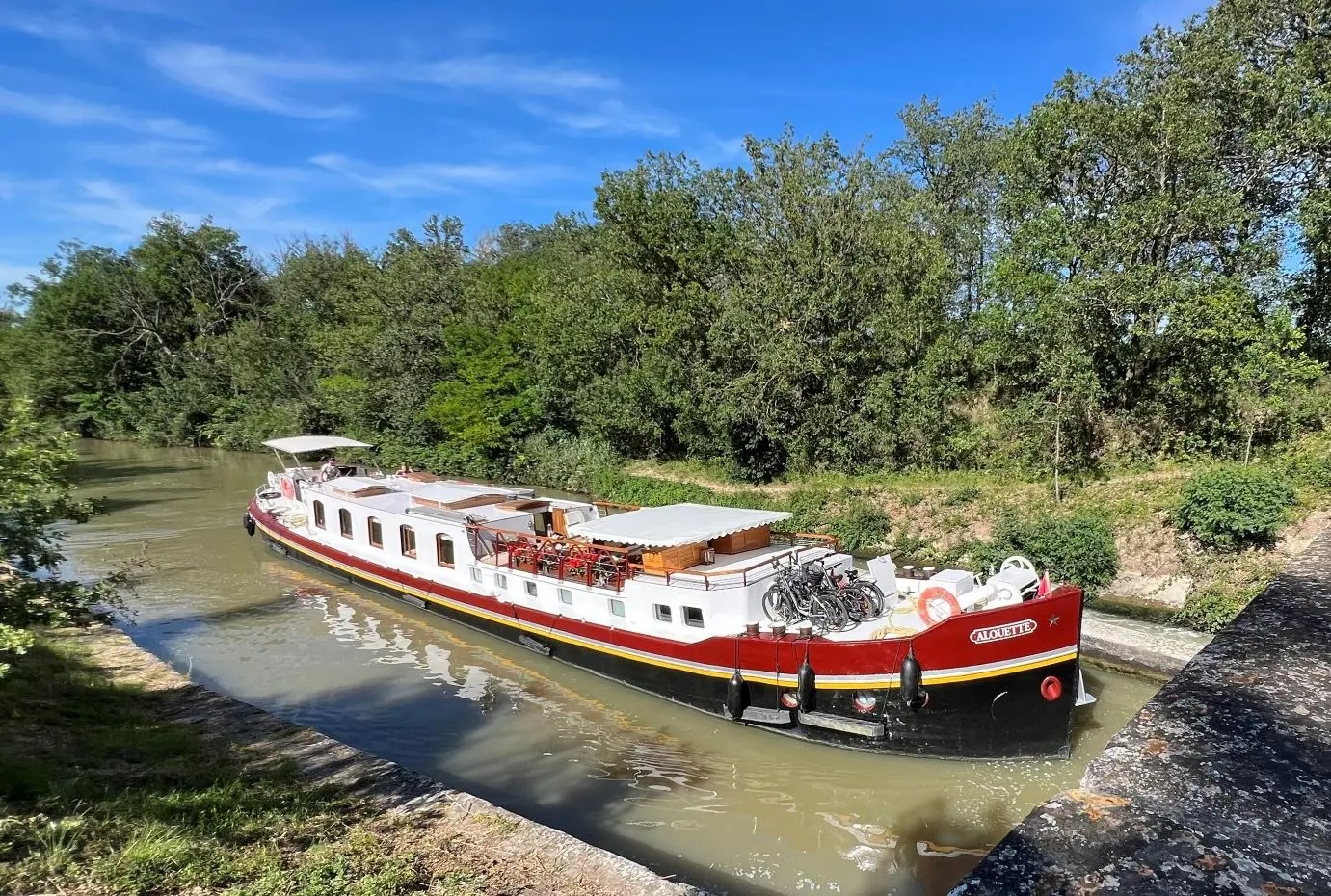French Waterways cruise ship