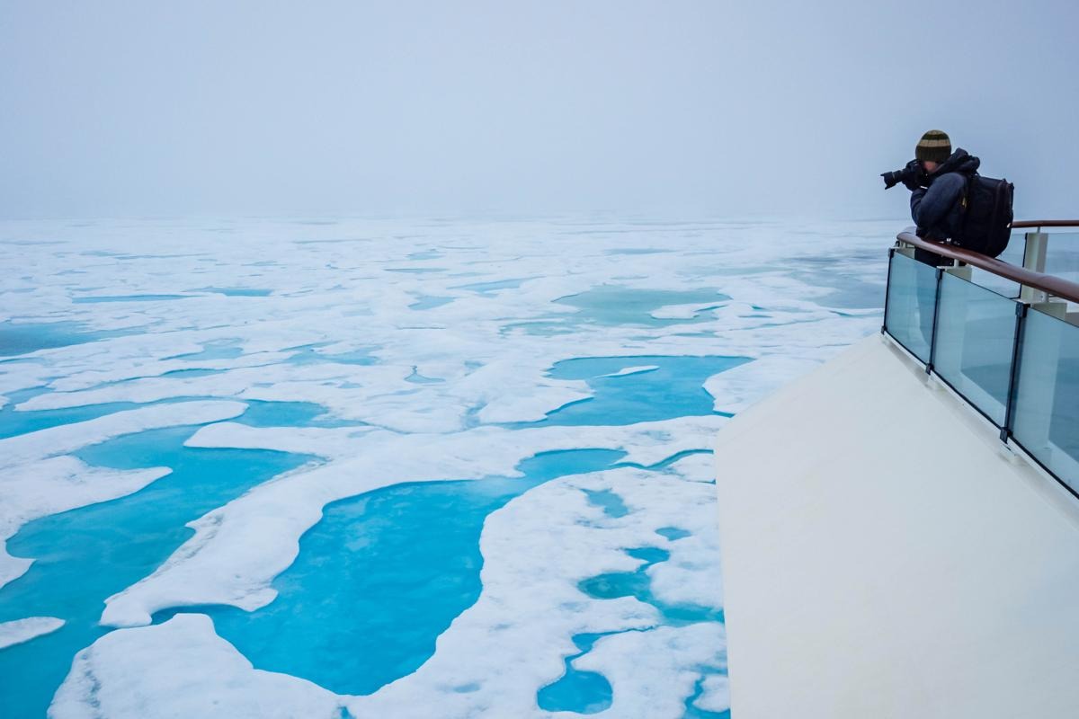 Open deck and polar views