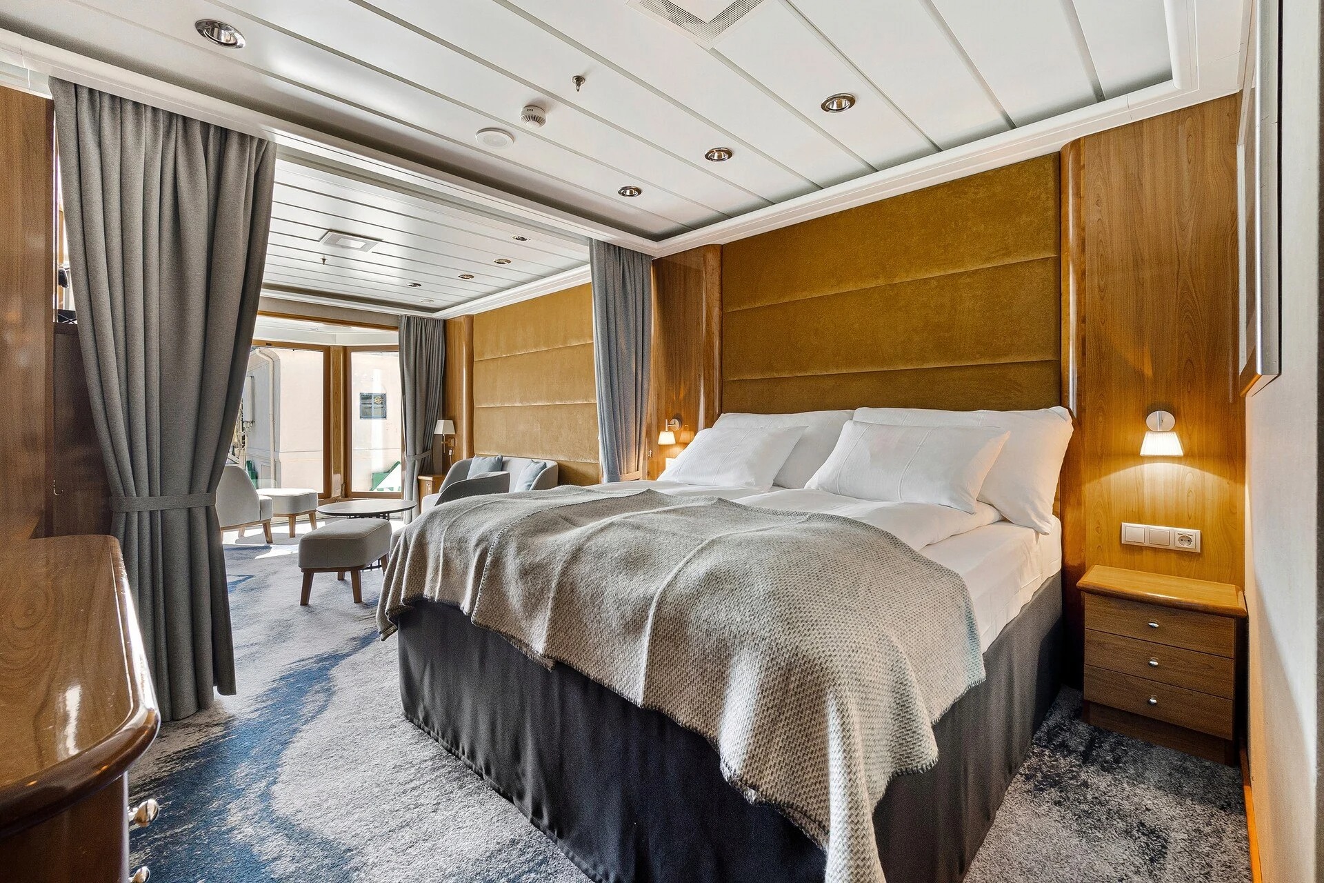 Grand Suite on middle or upper deck