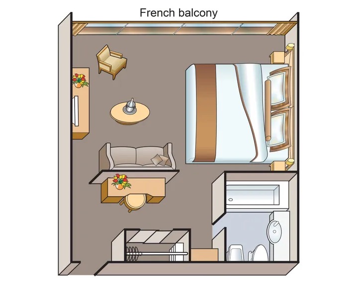 Deluxe French Balcony