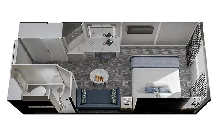 Deluxe Oceanview Stateroom