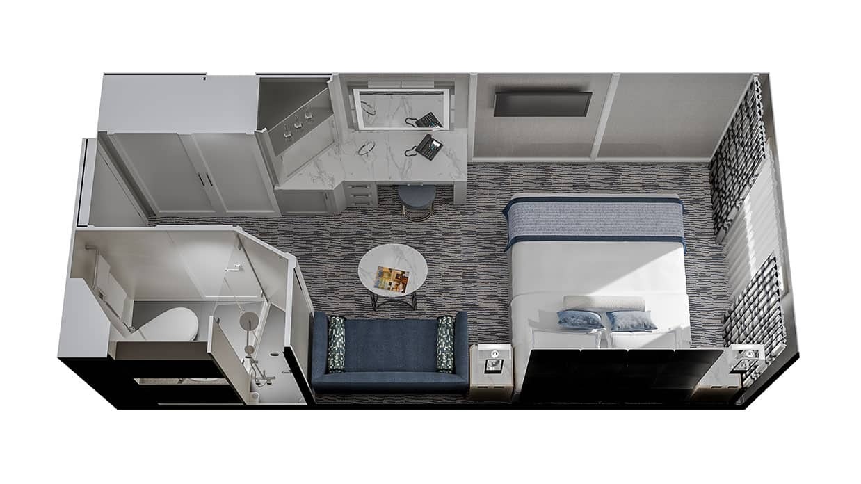 Deluxe Oceanview Stateroom