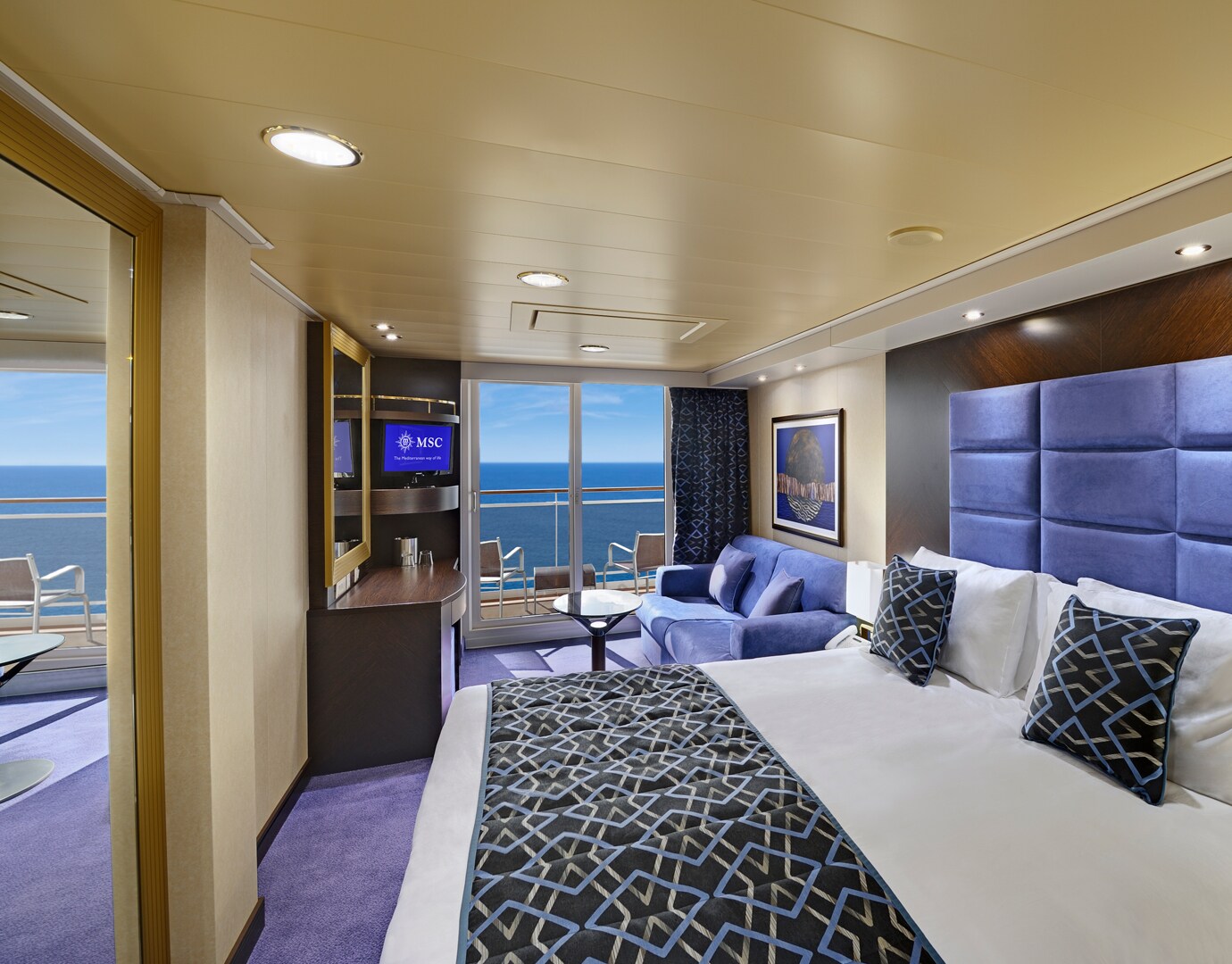 Deluxe Balcony with Partial View