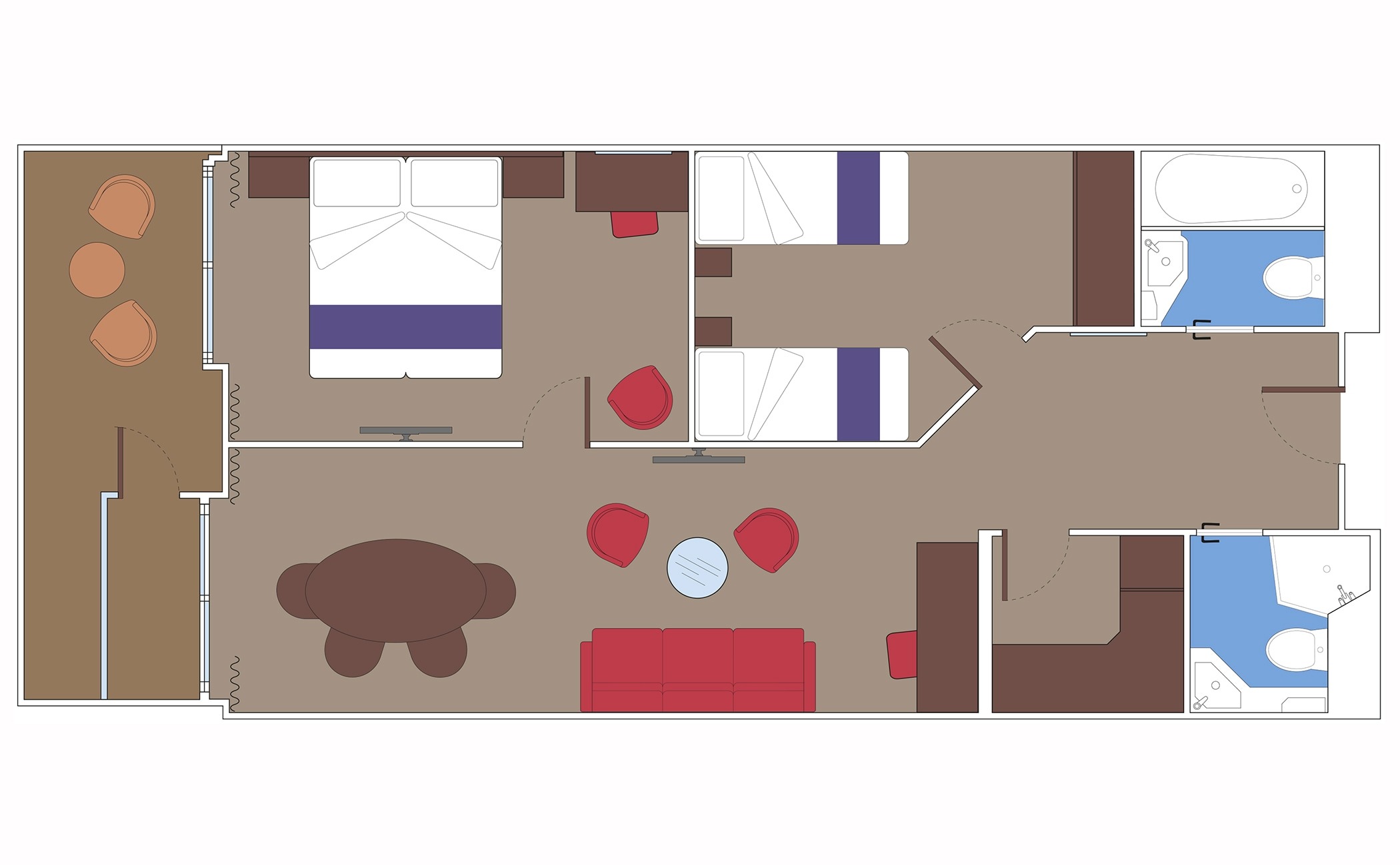 Two-Bedroom Grand Suite Aurea